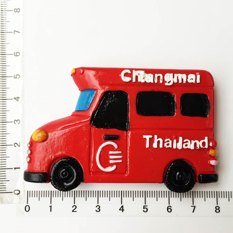 Thailand Travelling Souvenirs Fridge Magnets Thailand Resorts Souvenirs Magnetic Stickers Home Decor Children Toys Wedding Gifts