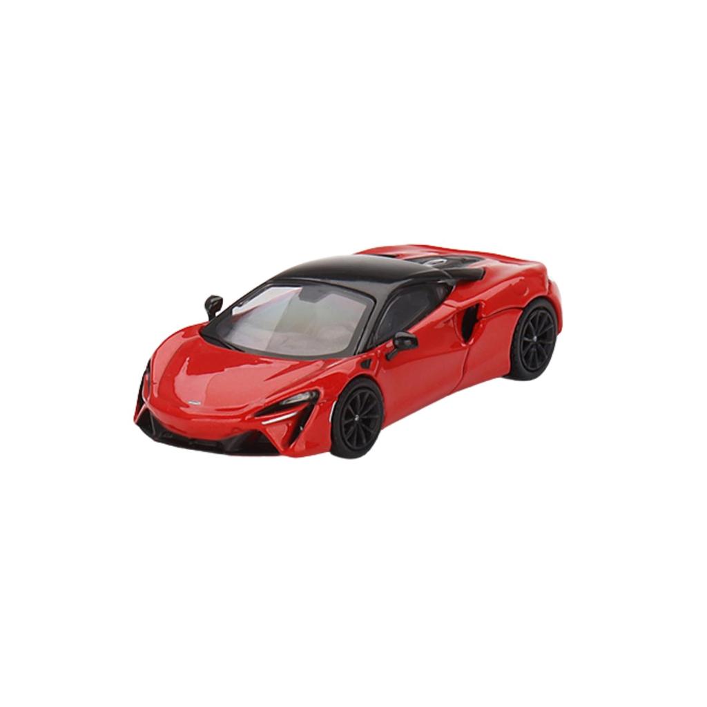 TrueScale Miniatures MINI GT Scale McLaren Artura 2023 Vermilion Red Finished Product 1/64 (Right-Hand Drive)