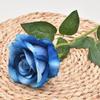 Velvet Big Single Rose Simulation Flower For Photography Props And Decor Home