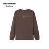Unisex Casual Loose-Fit Crew Neck Long Sleeve T-Shirt L126U003