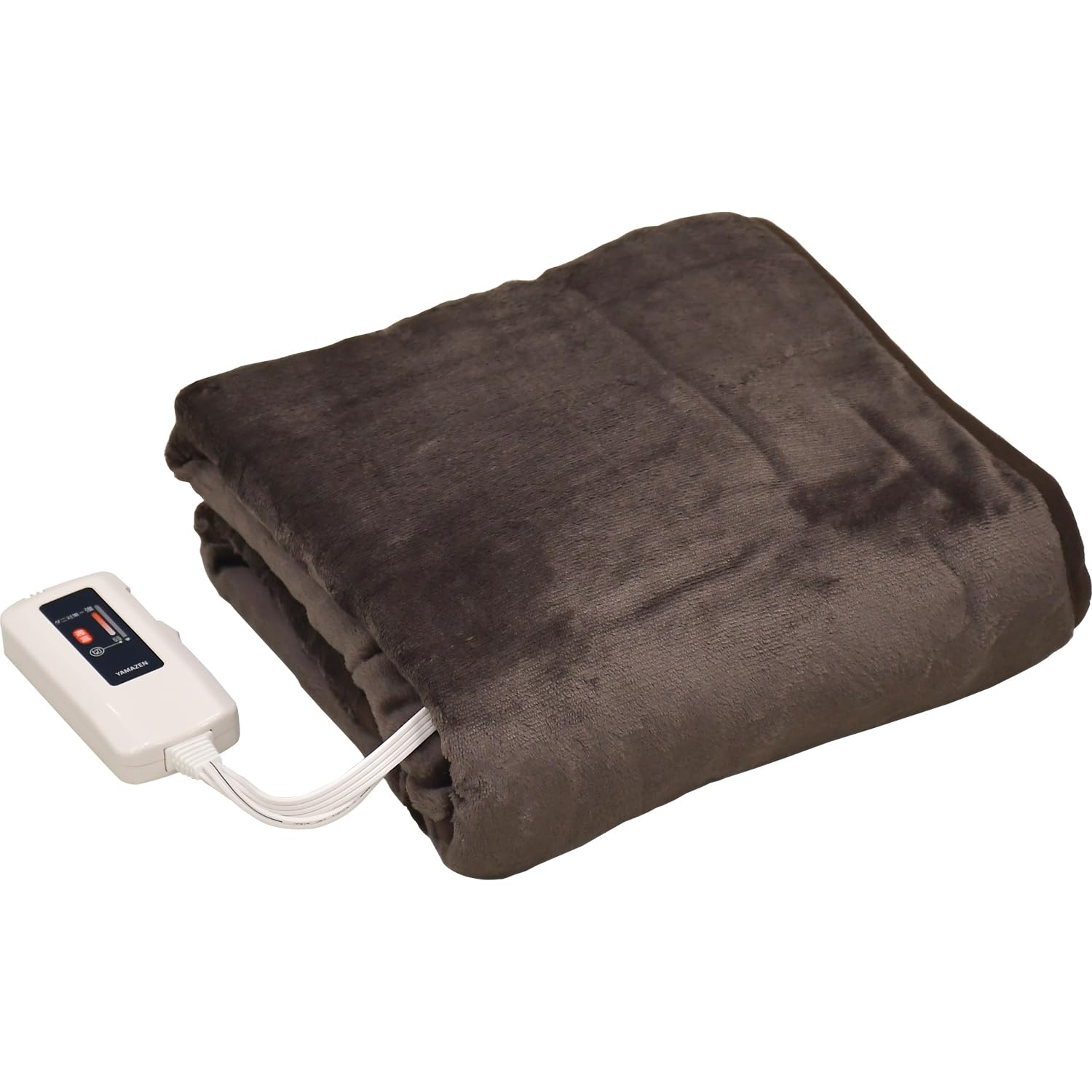 

Fluffy and fluffy electric throw blanket 120 x 60 front back poodle touch brown [Yamazen] (washable) cm, flannel, finish, YHK-43P(T)