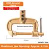 800A Brass For G-Shape Clamp,Welding Earth Clamp For C-Clamp For Welding Machine Reduce Static Electricity And Electromagnetic