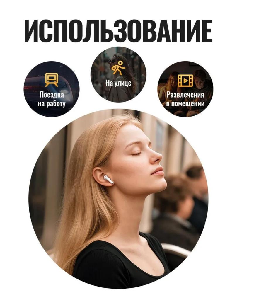 HOCO EW88 Wireless Earphones with Bluetooth 5.4, Touch Screen, and Noise Reduction