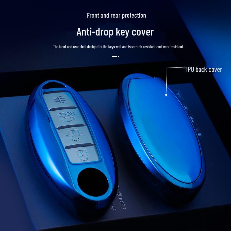 Nissan TPU Car Key Shell for Sylphy, Altima, Qashqai, X-Trail, Terra