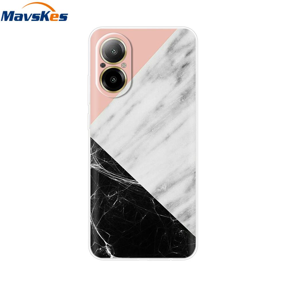 Für Realme C67 4G Hülle RealmeC67 C 67 4G RMX3890 Niedliche Weiche Klare Silikon Handyhüllen Für Realme C67 4G Schutzhülle Capa