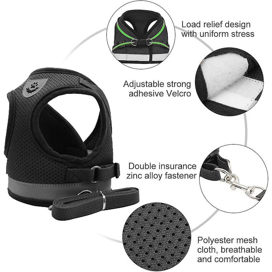 Pxcl Cat Harness,cat Harness,leash Cat Harness,cat Harness Leash,cat Harness With Leash Reflective Vest,adjustable Cat Harness Leash Small,to Puppy Ca