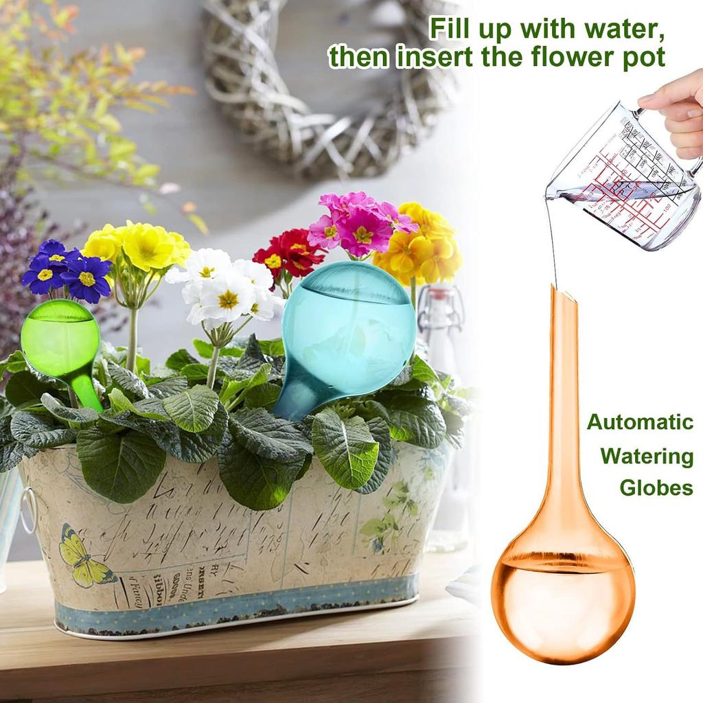 Long Term Permeable Plastic Watering Ball, Automatic Drip Irrigation Device For Garden Plants, Succulent Flower Bonsai Water Dispenser