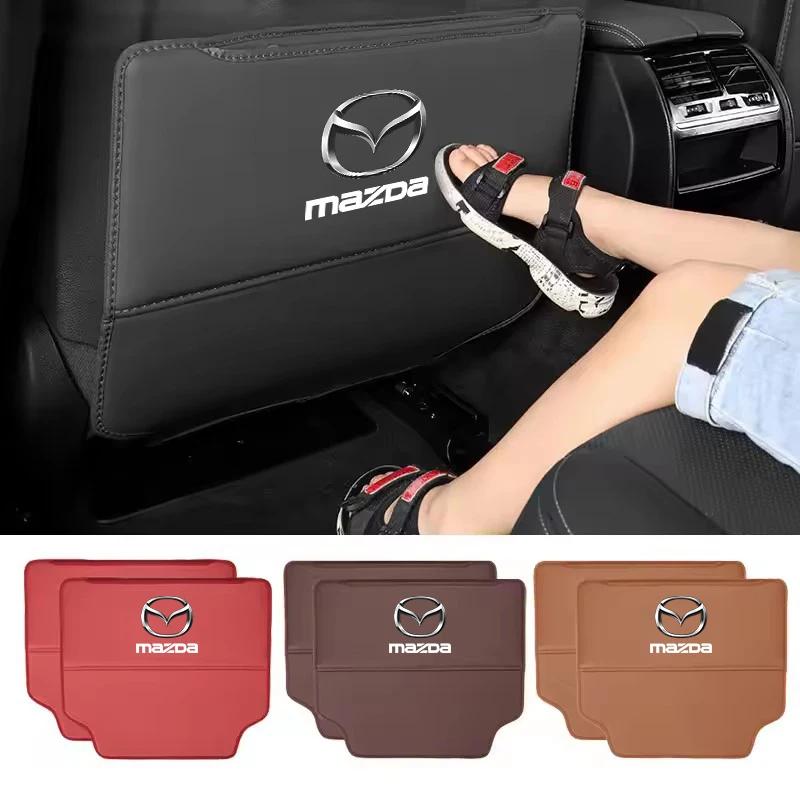 2025 Hot Car Seat Back Protector Anti-Dirty Anti-Kick Pad Storage Bag For Mazda 3 6 Atenza Protege Cx9 Cx7 Cx5 Rx8 Rx7 Mx5 Speed