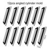 6~24pcs Croissant Maker Stainless Steel Cone / Inclined Tube Mold Household Kitchen Baking Tools DIY Dessert Cookies TMZ