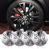 4 szt. Naklejki na środek piasty koła samochodowego 56mm 60mm Nakładki z emblematem na środek piasty opony Dla Peugeot 206 207 208 306 307 308 408 107 2008 3008