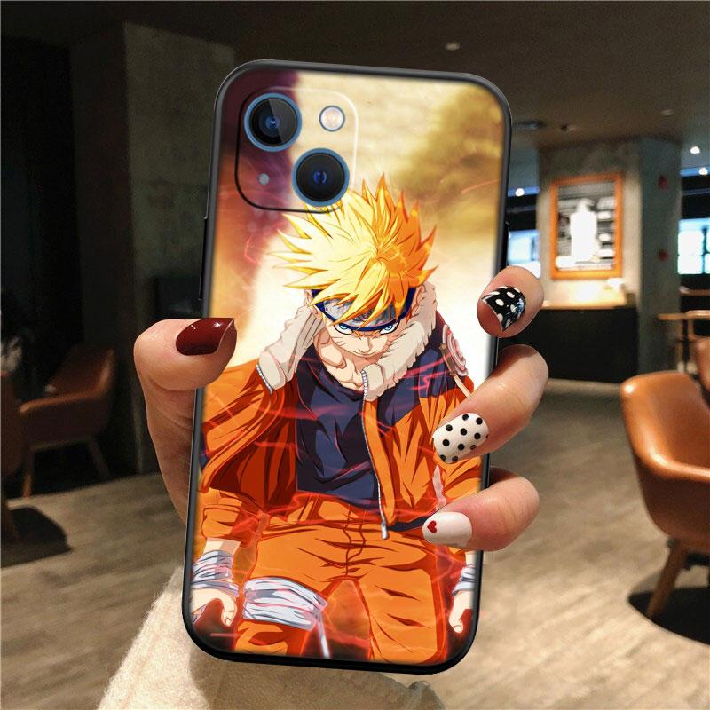 TR20 Naruto Uzumaki Sasuke Case for Samsung Galaxy A11 A12 A13 A15 A52S A53 A55 A56 A70 A71 A72 A73 F06 F16 F56 S10 Plus S10e
