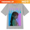 Singer Ayliva Vintage Graphic Printed Tshirt Unisexs Unisex Harajuku Tshirt Shortsleeved Loose Y2k Clothes Oversized Tshirts