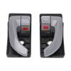 Pair of Interior Door Handle 826102E000 Car Inside Door Handle Set for Tucson JM 2005–2009