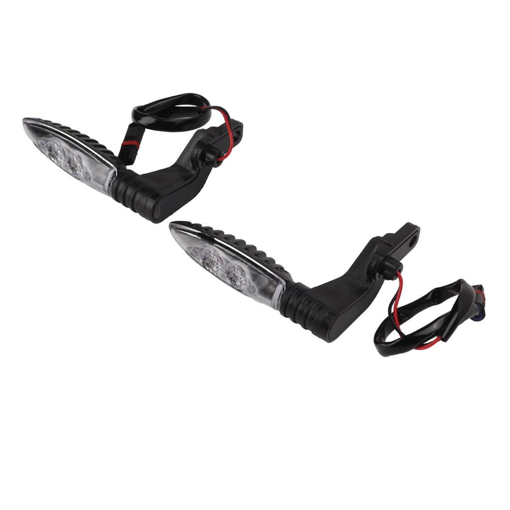 2pcs Motorcycle Rear Turn Signal Light ABS Indicator Lamp Replacement for F700 F800 GS R1200 RS