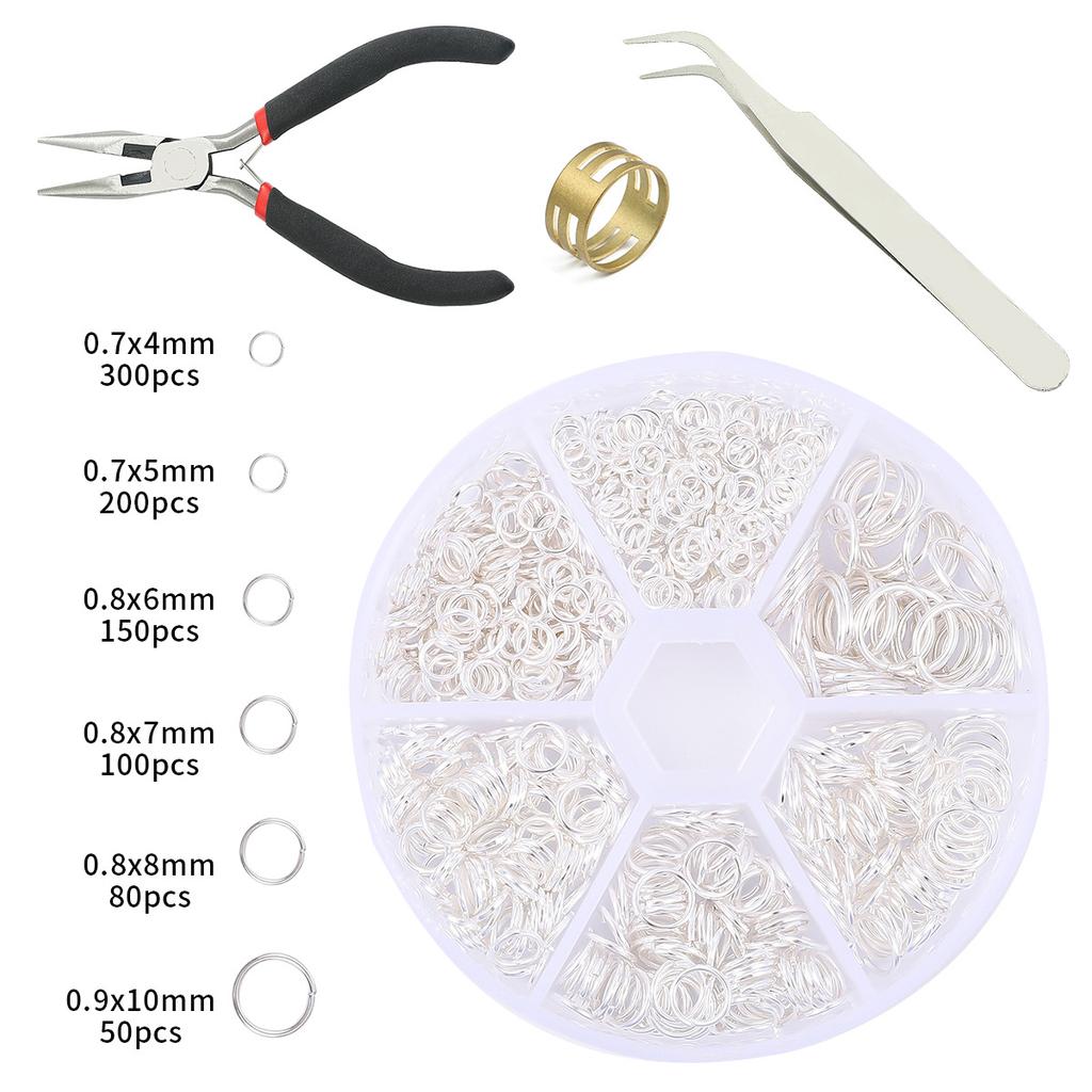 DIY Jewelry Accessories, Earrings, Ear Hooks, Bracelets, Necklaces, Handmade Bead Materials, Tool Sets