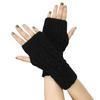 Kvinner Strikket Arm Warmer Lange Fingerløse hansker Votte Vinter Y2K Solid Arm Erme Mote Uformell Myke Jenter Klær Punk Hansker