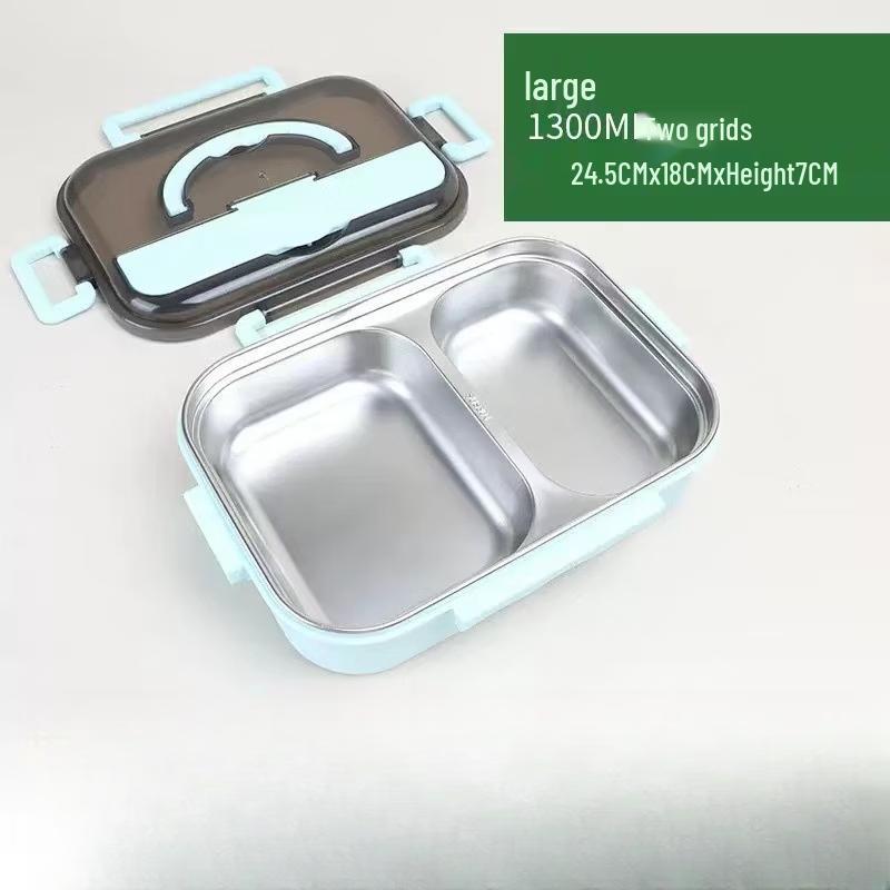 

ZISIZ 304 Stainless Steel Insulated Compartmented Lunchbox