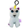 Feisty Pets Mini Unicorn RANGS Pet Angry Expression Changing Plush Keychain