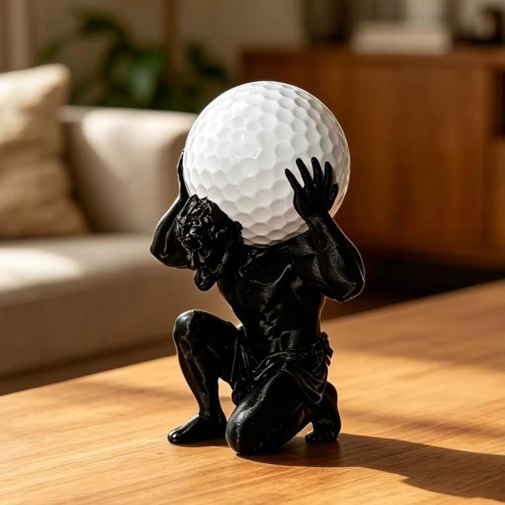 Funny Golf Ball Storage Holder Creative Decorative Ball Bracket Single Ball Rack  Desk Decor