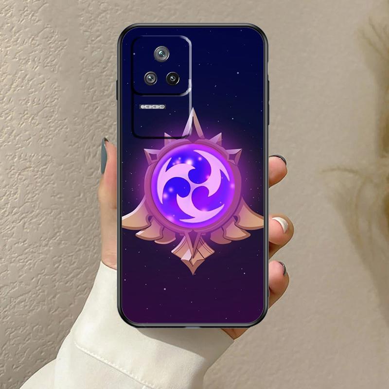 Genshin Impact Raiden Shogun Case For Xiaomi 13T 14T 15T Pro 14 15 Ultra 17 Pro Max POCO F8 F7 F5 F6 X3 X5 X6 X7 Pro Cover