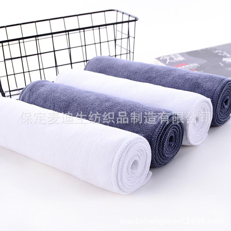Sports towel Solid color embroidery Carving towel Sweat towel Soft water absorption