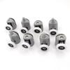8Pcs/set Roller Wheels Bathroom Roller Wheel Runner Shower Room Accessories Bearing Roller Wheel with Block Set