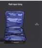 18" Carry-on Travel Suitcase with Universal Wheels and Lock, Sturdy Trolley Case for Students, 20" Version Available
