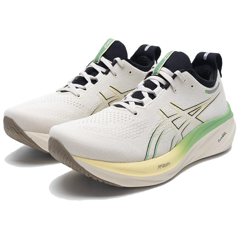 ASICS Gel Nimbus 26 Birch Black Men Sneakers Cream 1011B996-200