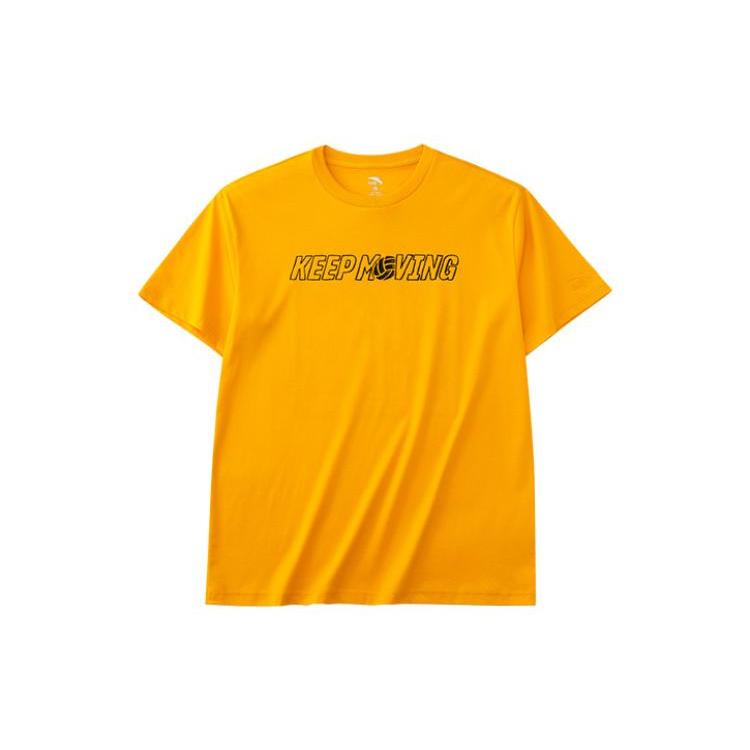 ANTA Life Collection T Shirts Unisex Crew Neck Moderate Straight Fit 152228101-3 XL