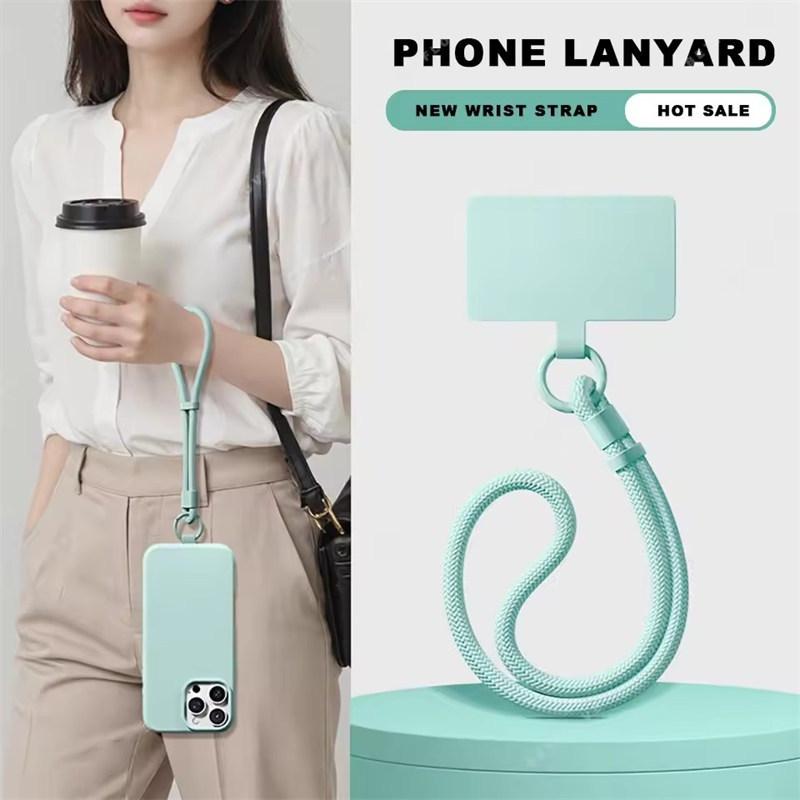 Wrist Strap Magnetic Phone Case For iPhone 16E 14 15 Plus 12 13 16 17 Pro Max Air Magsafe Liquid Silicone Lanyard Cover