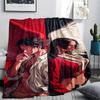 1PC Luffy D Patterned Flannel Blanket Suitable For All Seasons For Home Decor Warmth And Comfort Gifts Holiday Present