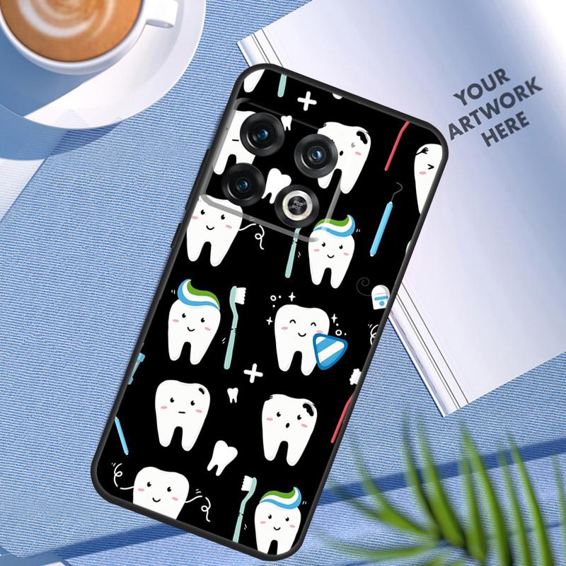 Dentist Dental Teeth Tooth Doctor Case For OnePlus 12 11 12R 10 9 Pro 10R 9R 8T 10T Nord 2 2T CE 3 Lite CE4 N10 N20 N30 Cover