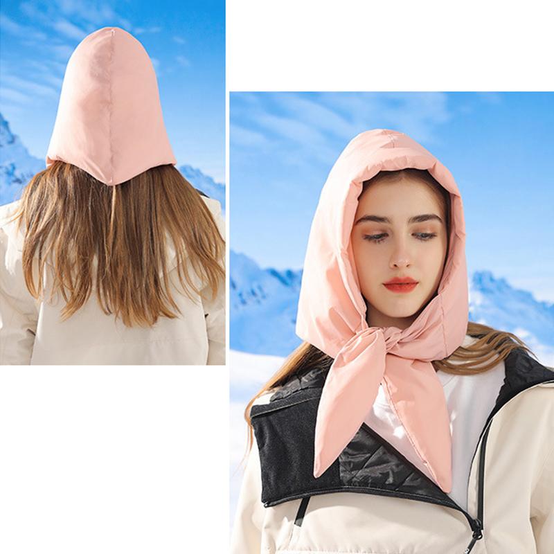 1PC Waterproof Adjustable Earflap Thickened Winter Fleece Lined Hat Face Slimming Windproof Cute Women's Retro