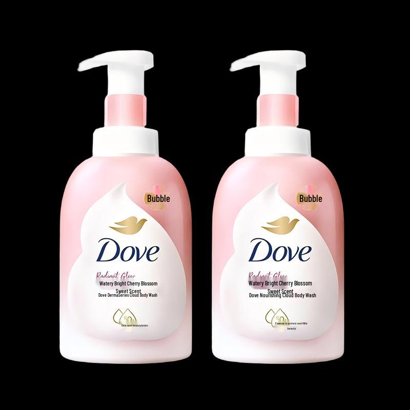 Dove Sakura Sweet Scent Creamy Shower Foam 2-Pack