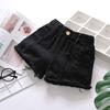 Sommer Jeans Denim Shorts für Mädchen Kinder Lockere und Stilvolle Dünne Shorts und Trendige Hosen für Oberbekleidung