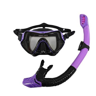 Vuxen Heltorr Snorkel & Myopi Dykmask Set för Snorkling & Simning