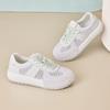 Summer thin German training shoes women's shoes 2025 new mesh little white shoes versatile, comfortable and breathable thick-soled casual board shoes