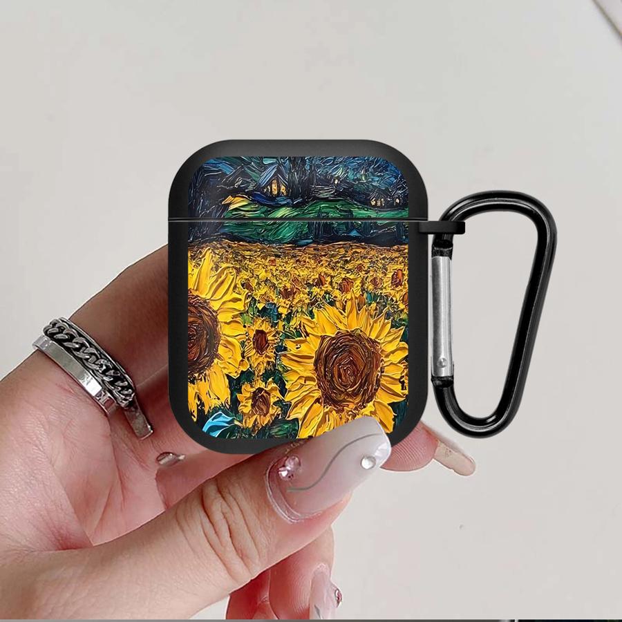 Earphone Cases Cover Case For Airpods 1 4 Pro2 Pro 2 Pro3 3 Van Gogh Cool