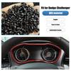 Instrument Panel Decoration Protective Cover For  Dodge Challenger 2015 Up Car Interior Accessories