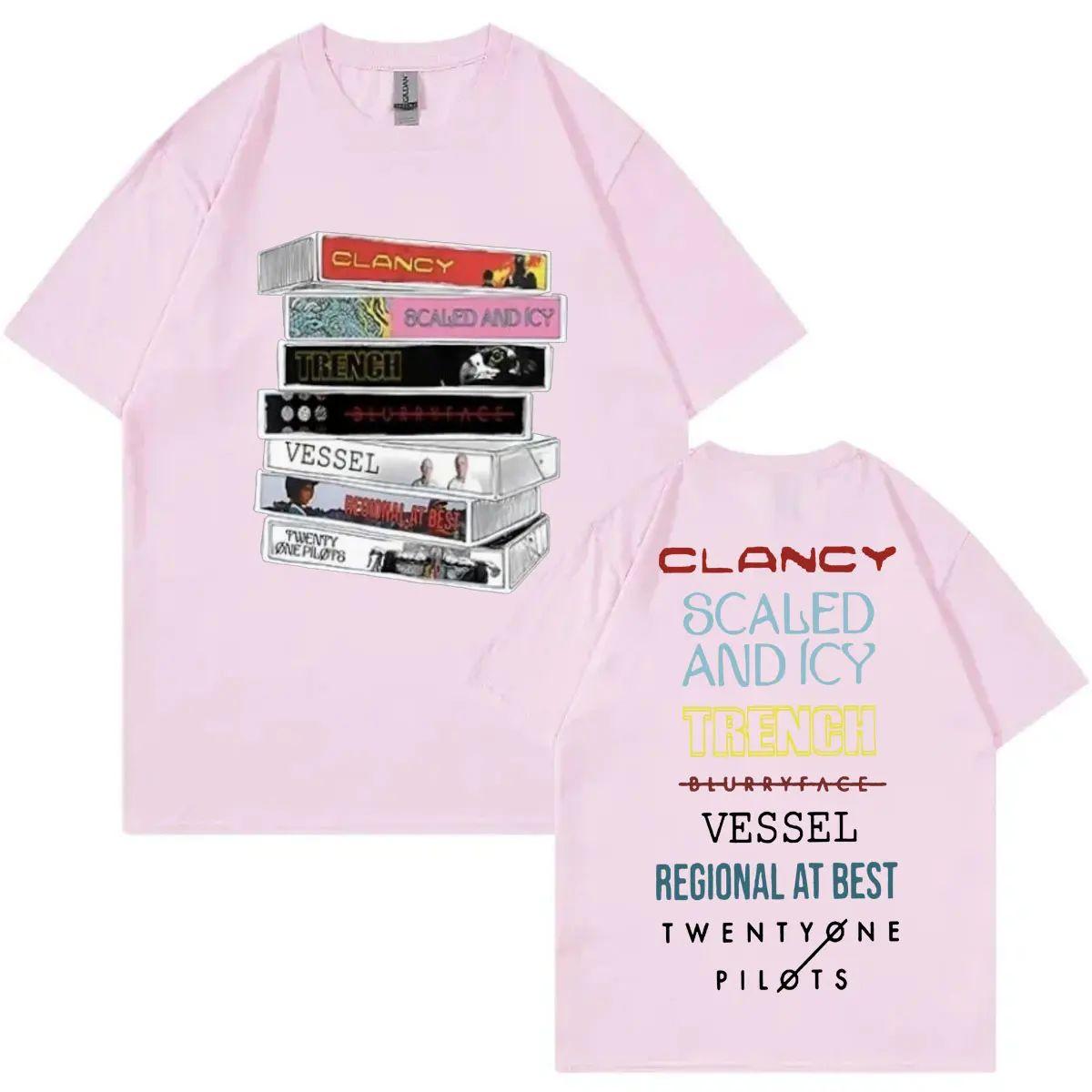 

Футболка с графикой альбома Twenty One Pilots, рок-группа, мужская, женская, трендовая, хип-хоп, ретро, повседневная модная футболка с коротким рукавом 4XL