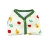 Dog T-shirts for Small Dogs Cute Fruit Print Sleeveless Pet Vest Breathable Button Down Puppy Clothes for Dogs Cats