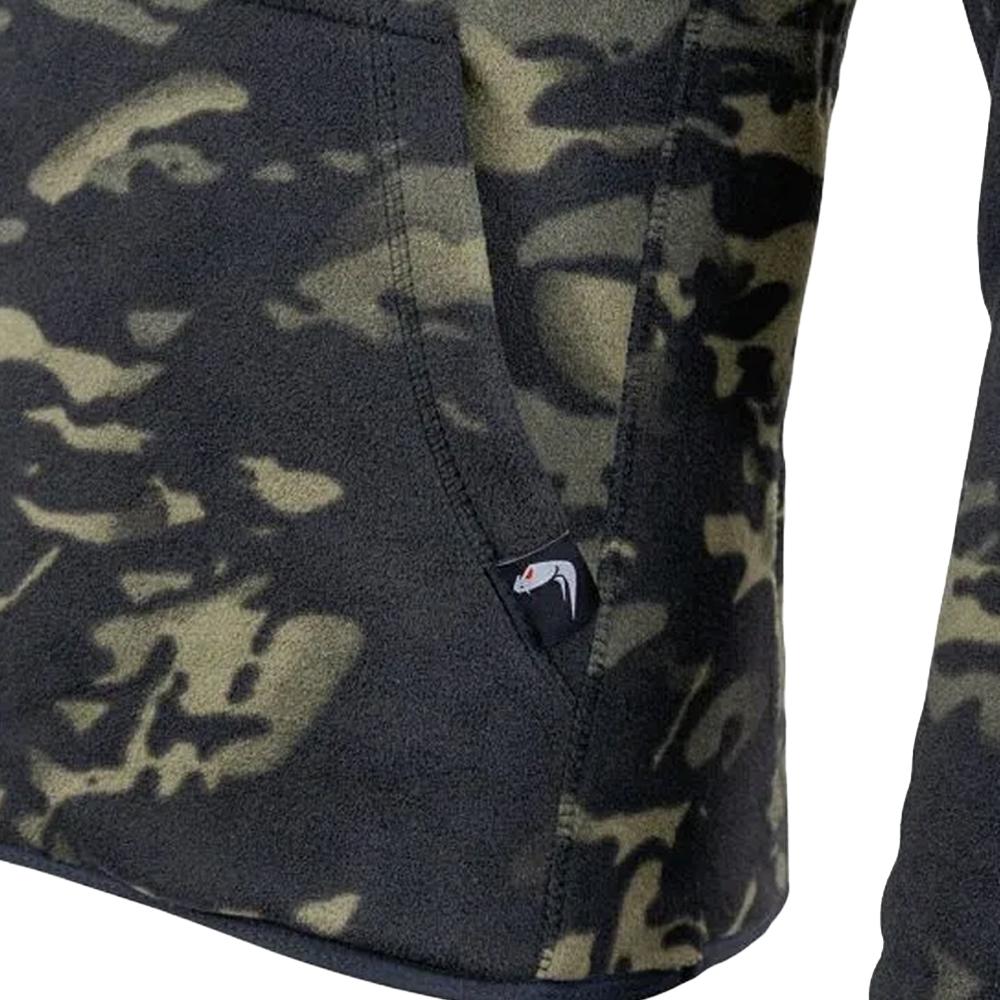 Viper Mens Tactical Camo Fleece Hoodie