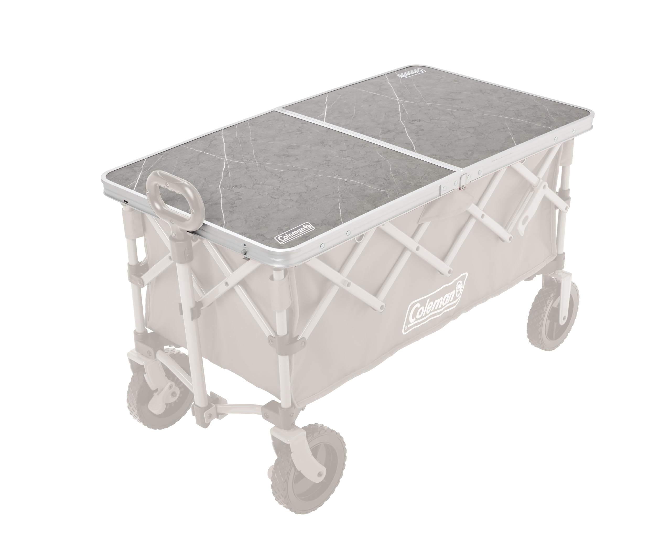 Coleman Outdoor Wagon Table Camping Outdoor Use Compact - & - Foldable, Lightweight,