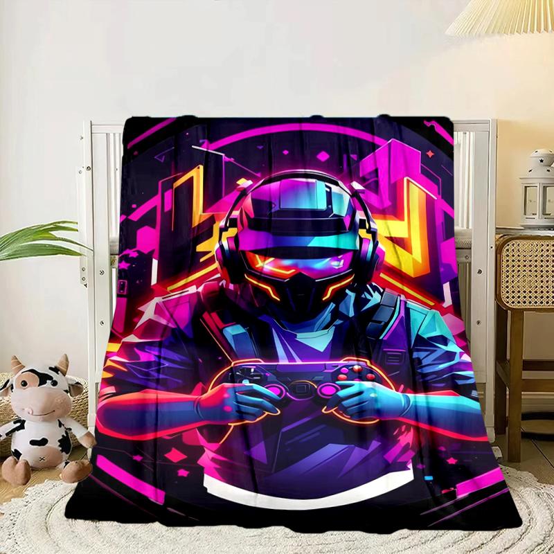 Cyberpunk Gaming Hero Blanket Flannel Blanket Throw Blanket Sofa Cover Blanket Soft Premium Blanket Picnic Blanket Tv Blanket Gifts