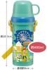 Skater Water Bottle 480ml with Cup Disney Toy Story 23 Boys Children's PSB5KD-A