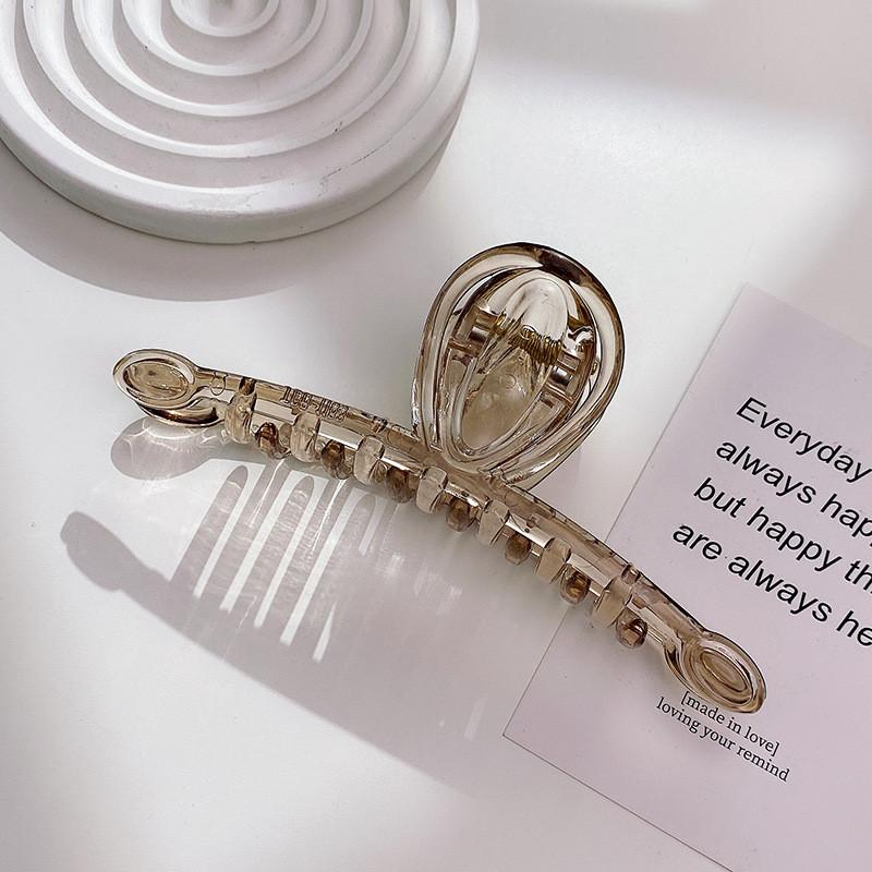Stylish French Vintage Extra Large Hair Claw Clip For Women In Versatile Colors