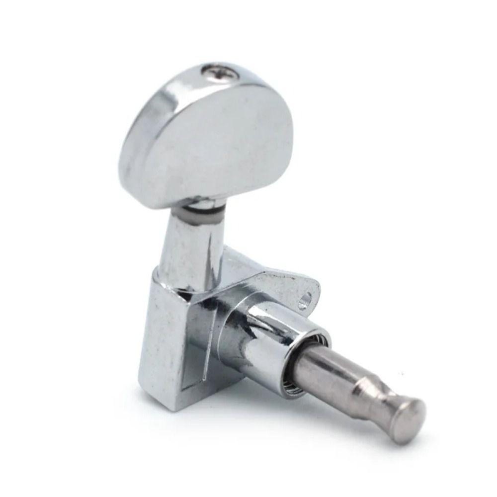 6Pcs with Ferrule/Threaded Bushing/Screw Guitar String Tuning Pegs  Musical Instrument Accessories