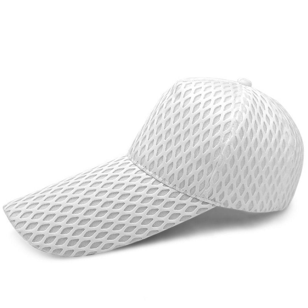 Breathable Wide Baseball Caps Mesh Cool Fishing Hat Portable Causal Sunshade  Large Head