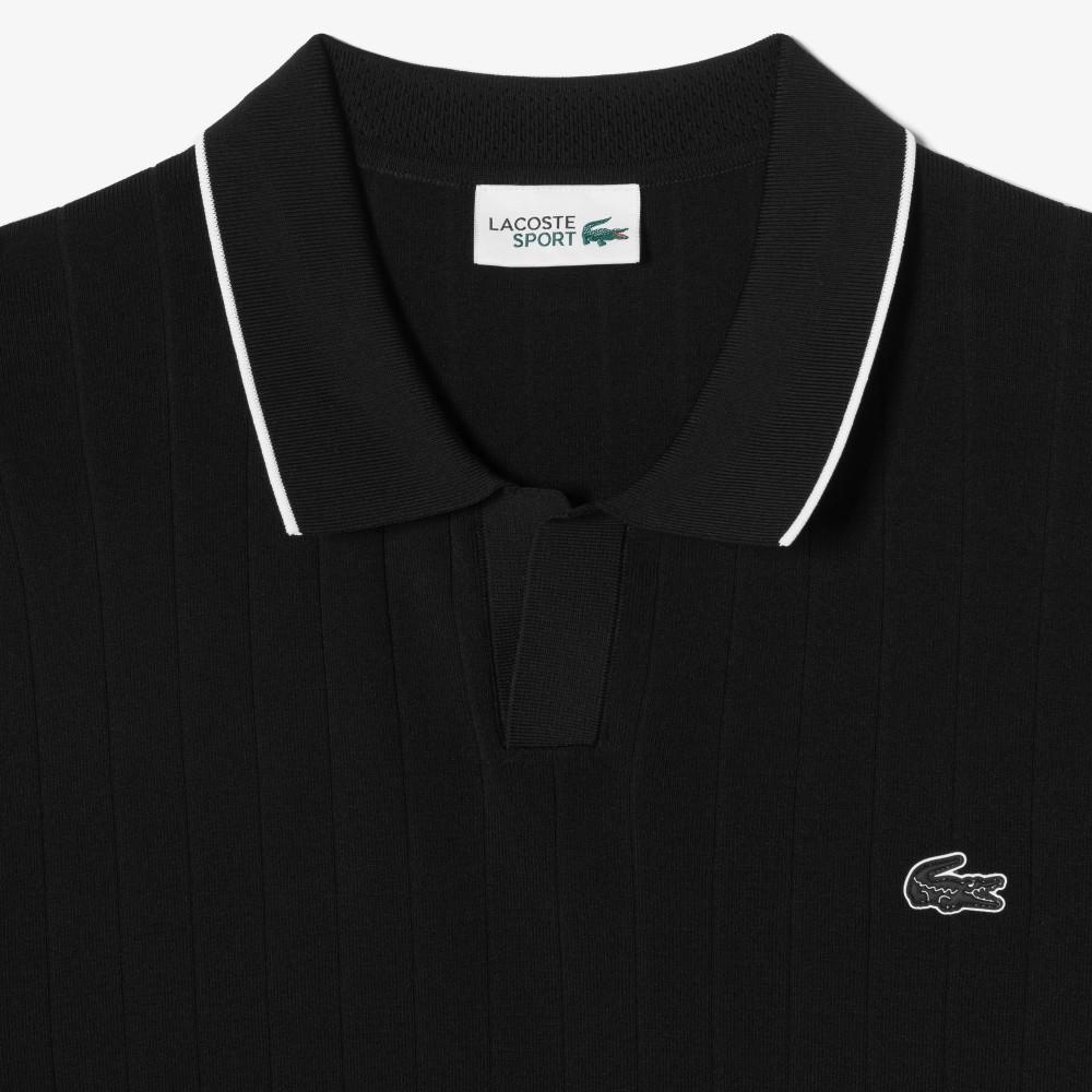 [Lacoste] Men's Open Collar Sweater AH721E-56G031