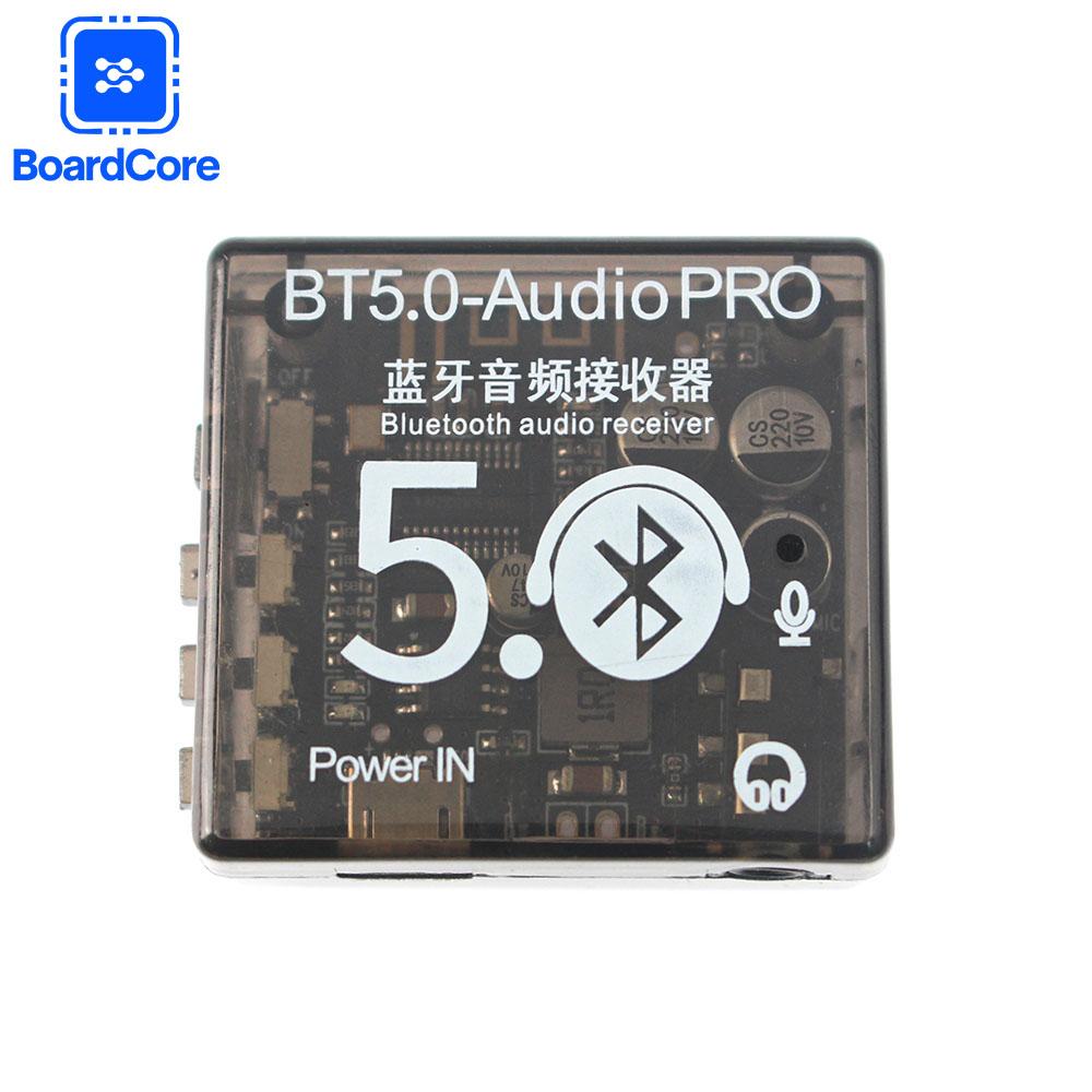 Micro Bluetooth 5.0 Pro Audio Decoder Board with Case Lossless Wireless Receiver Module for Car Speaker Stereo MP3 Amplifier DIY